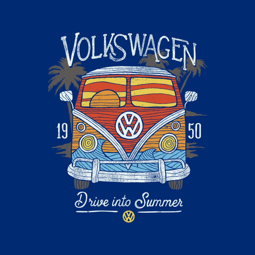Volkswagen Beach Sunset Art Camper Women's Hooded Sweatshirt product image 7