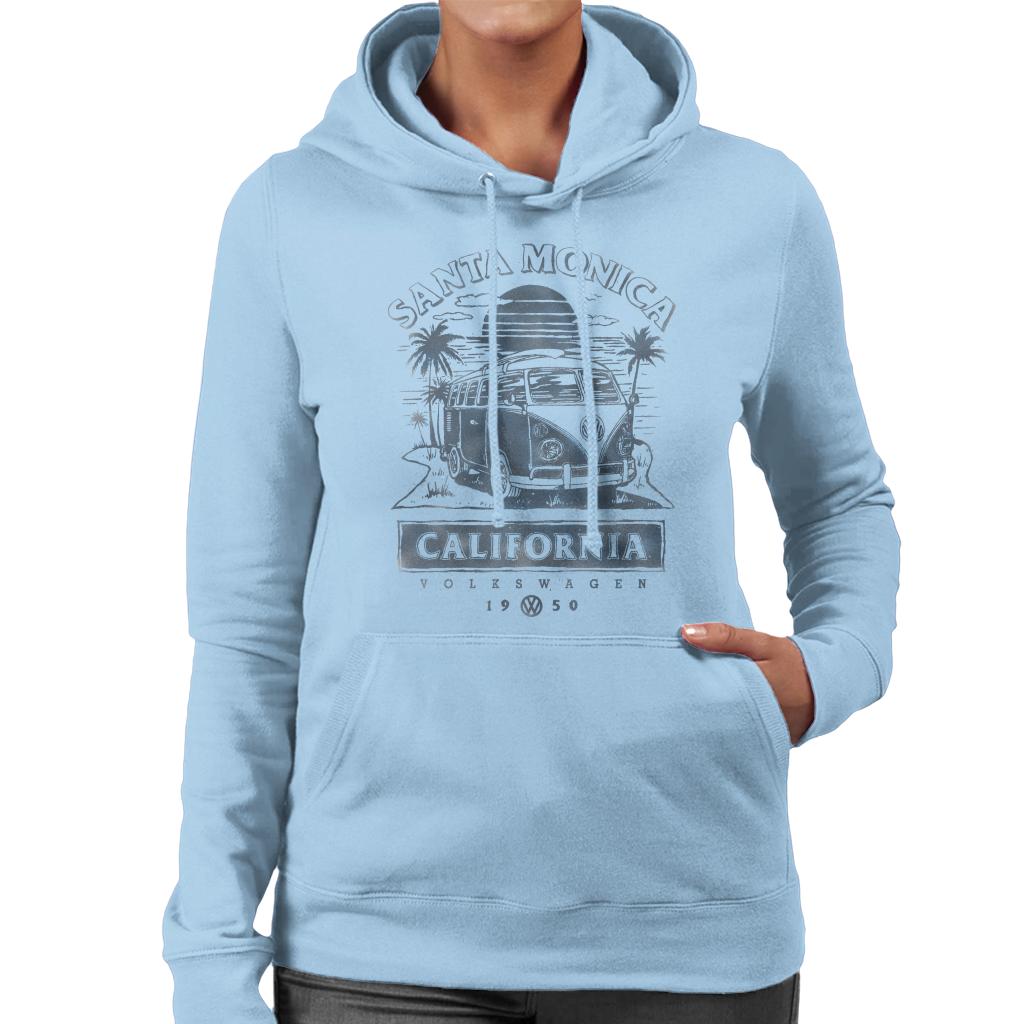 Volkswagen Santa Monica Sunset Camper Women's Hooded product image 6