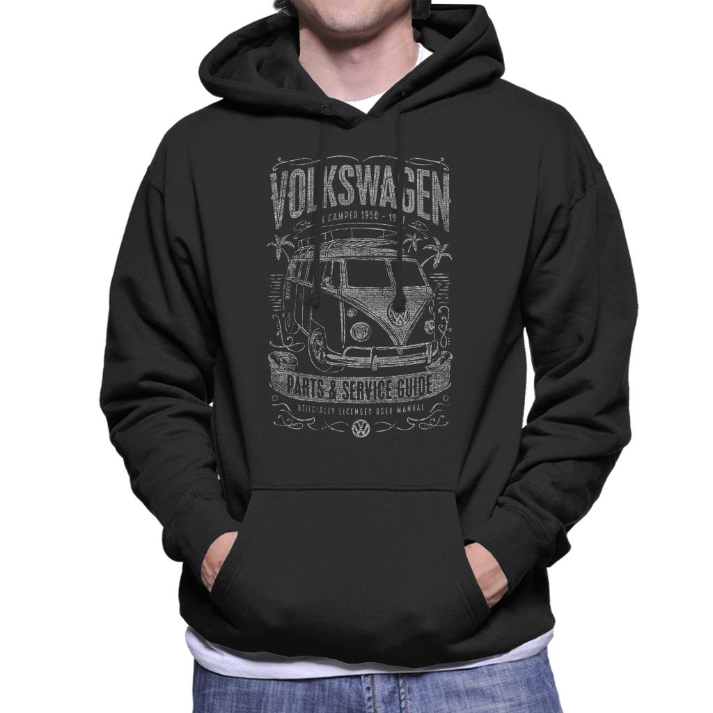 Volkswagen Camper Parts And Service Guide Men's Hooded product image 1