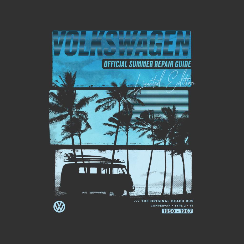 Volkswagen T1 Camper Summer Repair Guide Men's Hooded product image 5