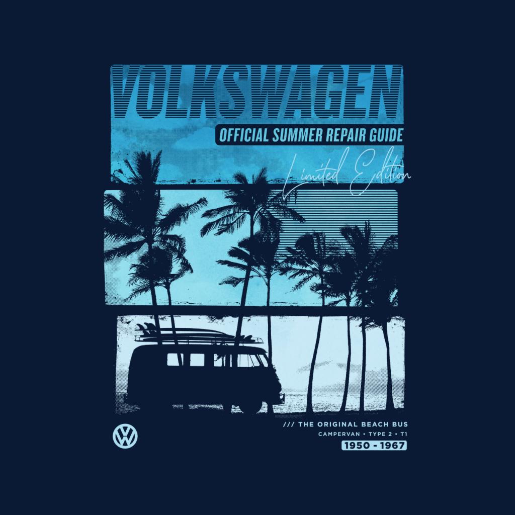 Volkswagen T1 Camper Summer Repair Guide Men's Hooded product image 7