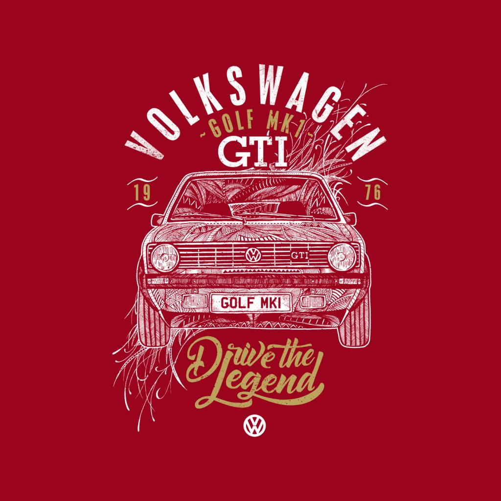Volkswagen Golf MK1 GTI Drive The Legend Men's Hooded product image 7