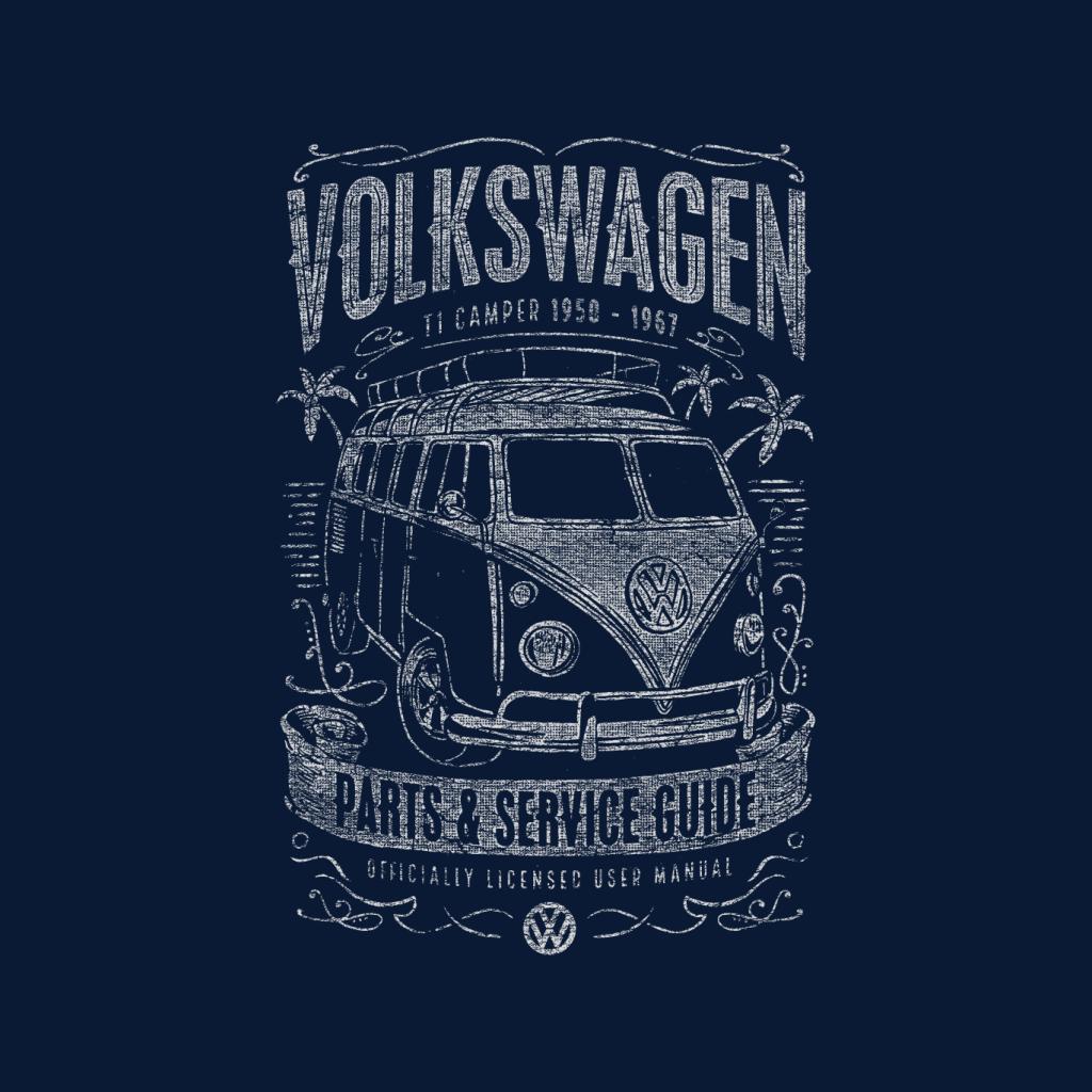 Volkswagen Parts And Service Guide Camper Men's Sweatshirt product image 7