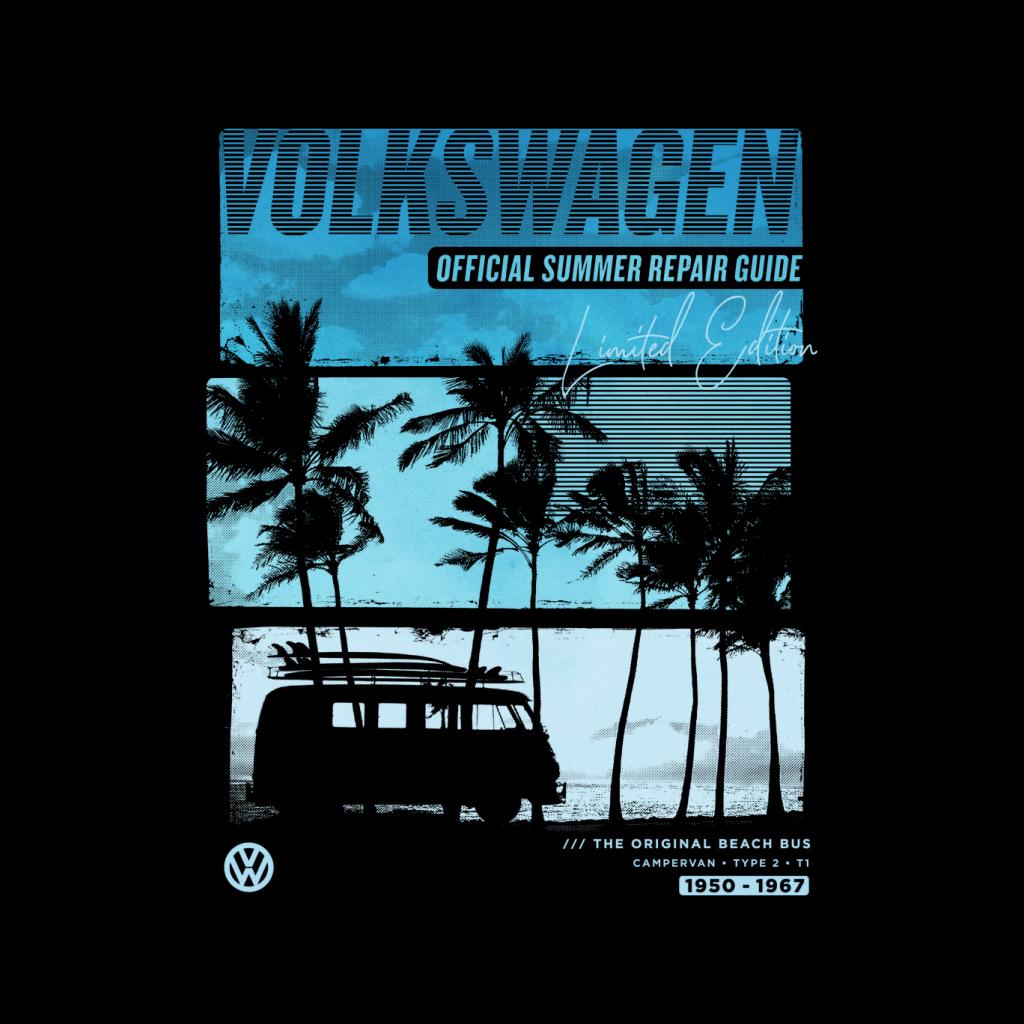 Volkswagen Summer Repair Guide Beach Bus Men's Sweatshirt product image 2