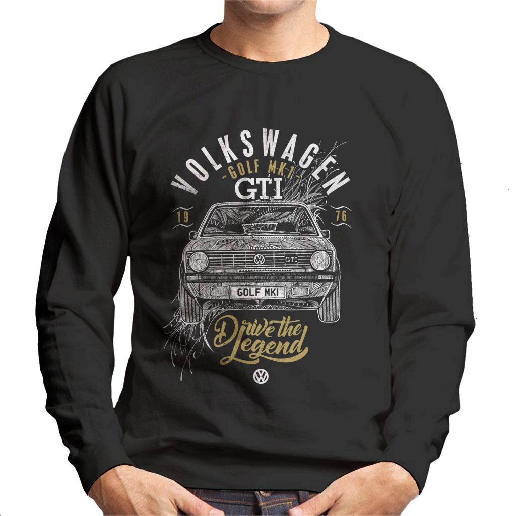 Volkswagen Drive The Legend Golf MK1 GTI Men's Sweatshirt product image 1