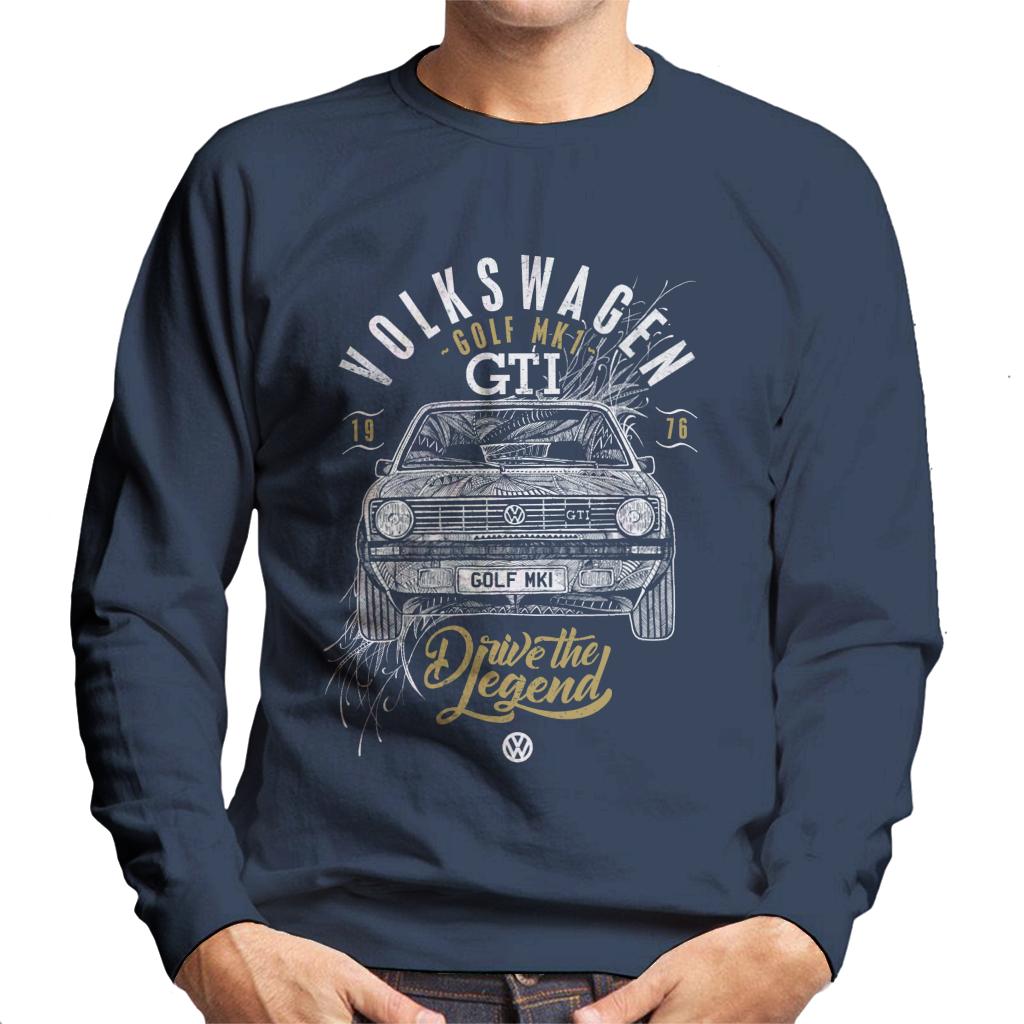 Volkswagen Drive The Legend Golf MK1 GTI Men's Sweatshirt product image 4