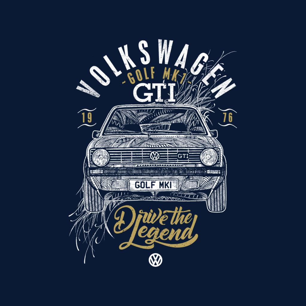 Volkswagen Drive The Legend Golf MK1 GTI Men's Sweatshirt product image 5