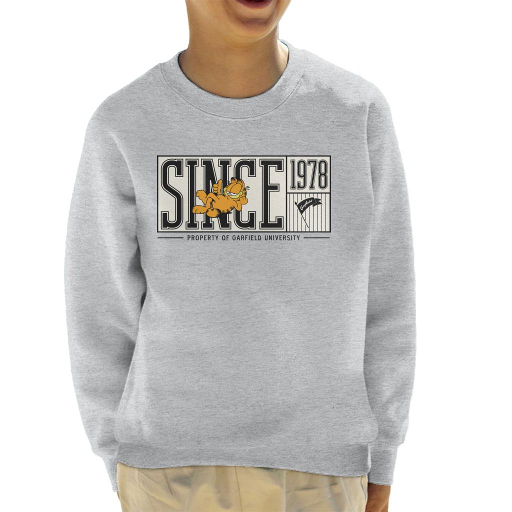 Garfield University Property Since 1978 Kid's Sweatshirt product image 1