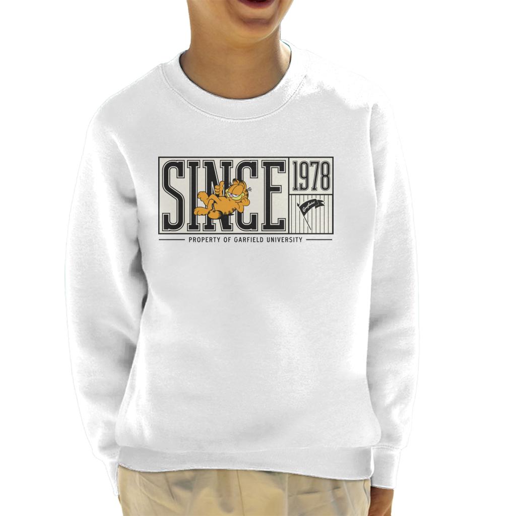 Garfield University Property Since 1978 Kid's Sweatshirt product image 6