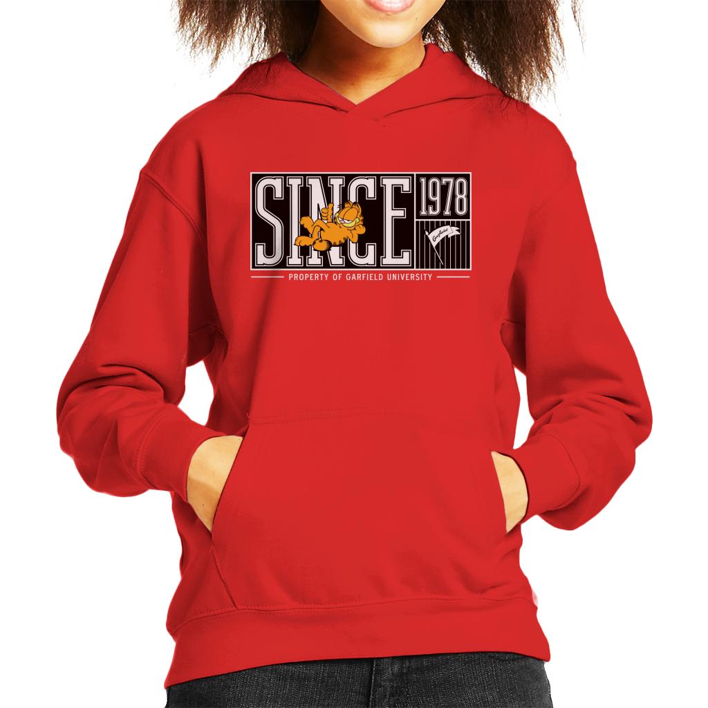 Garfield Property Of University Since 1978 Kid's Hooded product image 6