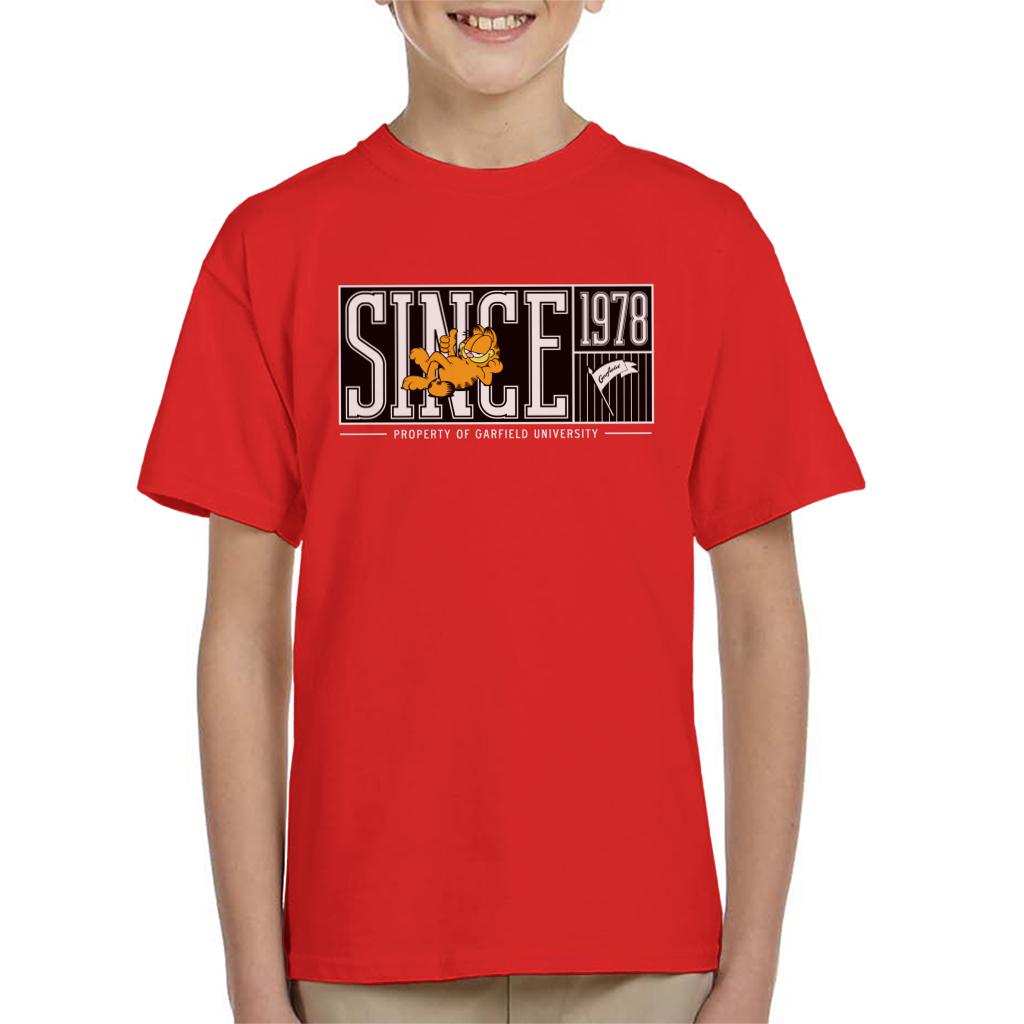 Garfield Property Of University Since 1978 Kid's T-Shirt product image 6