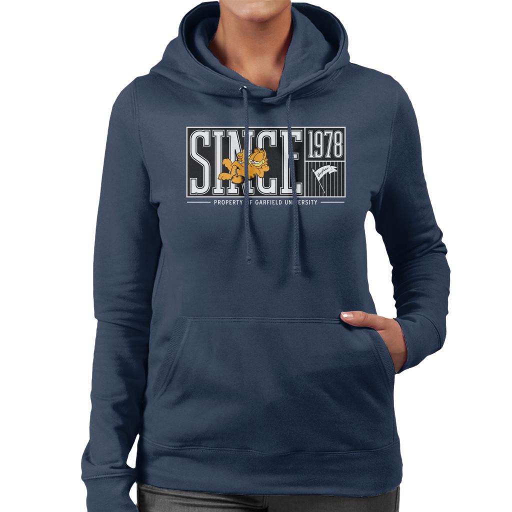 Garfield Property Of University Since 1978 Women's Hooded product image 4