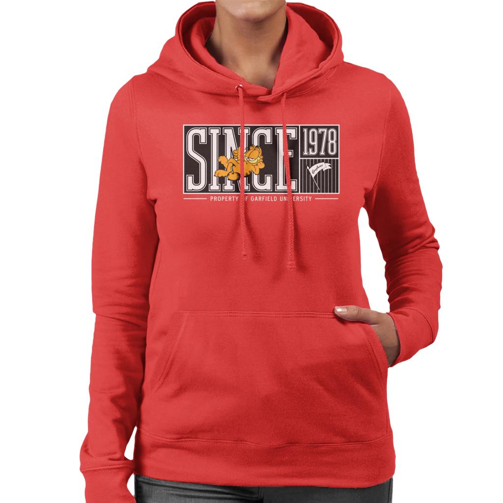 Garfield Property Of University Since 1978 Women's Hooded product image 6