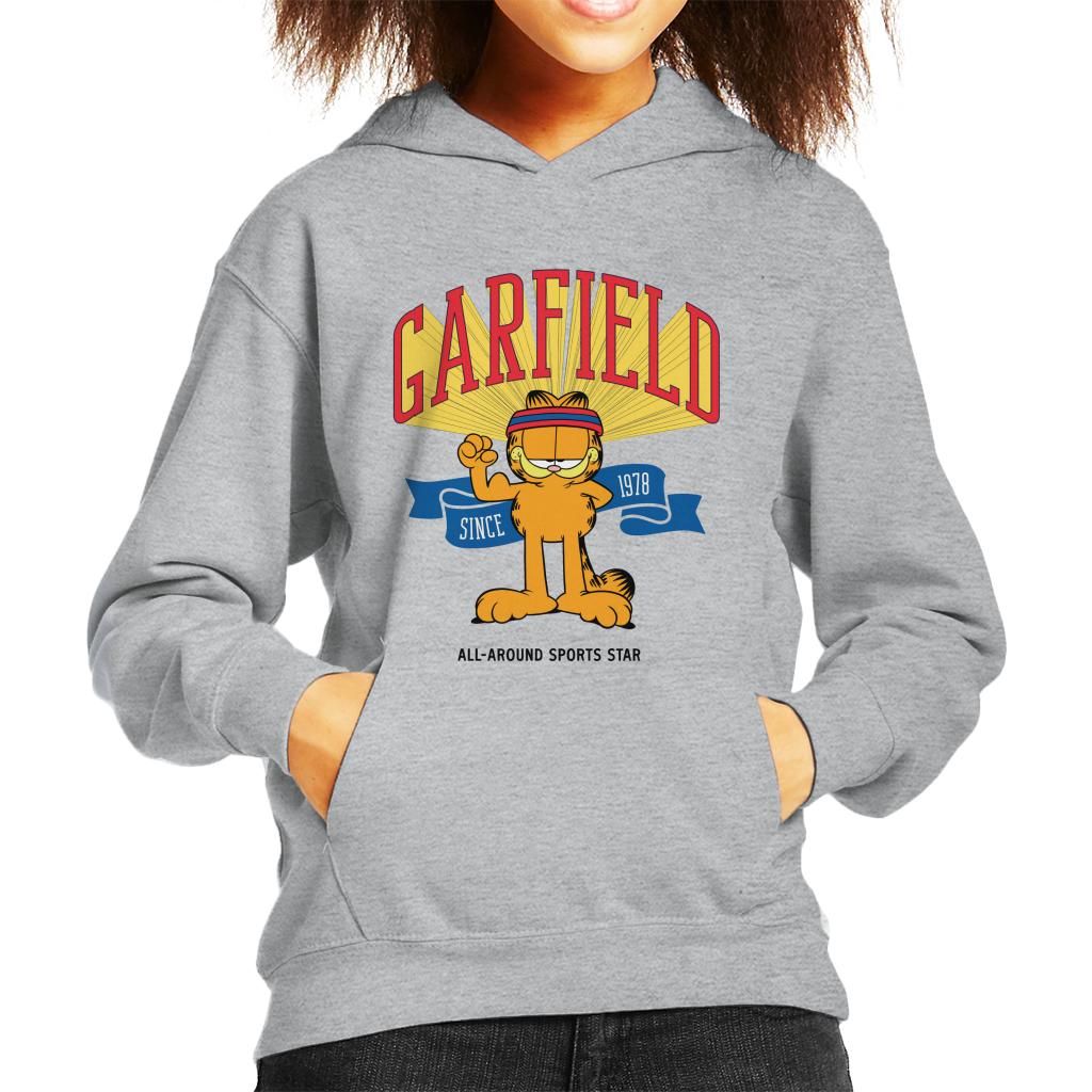 Garfield All Around Sports Star Kid's Hooded Sweatshirt product image 1