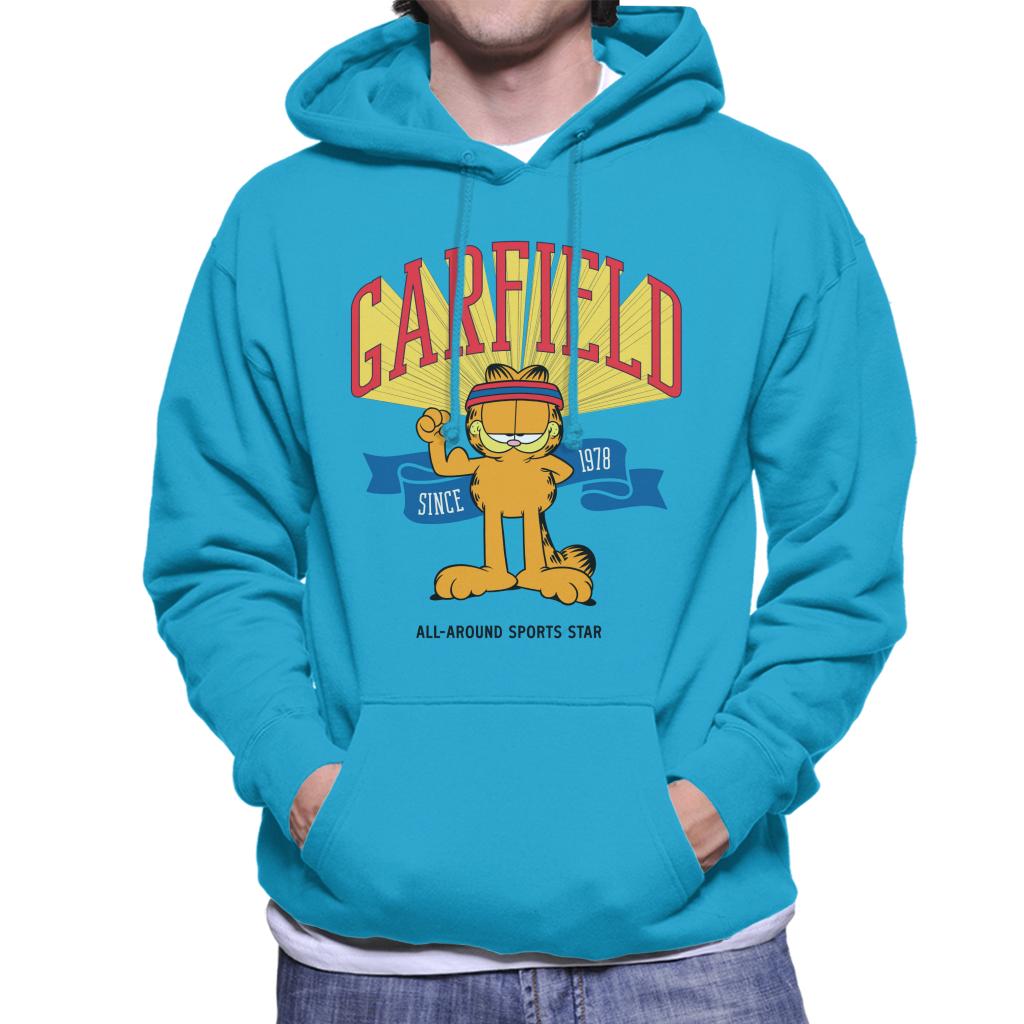 Garfield All Around Sports Star Men's Hooded Sweatshirt product image 6