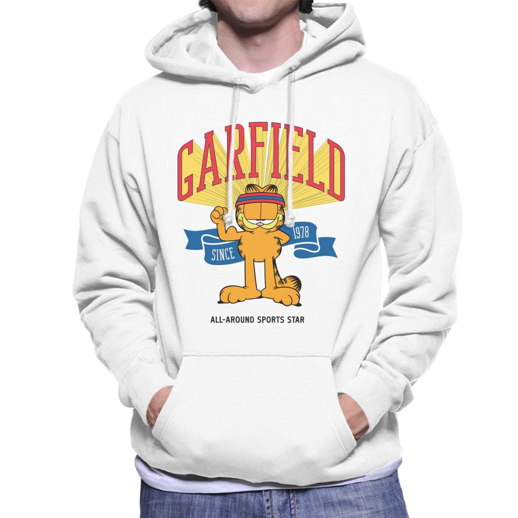 Garfield All Around Sports Star Men's Hooded Sweatshirt product image 4
