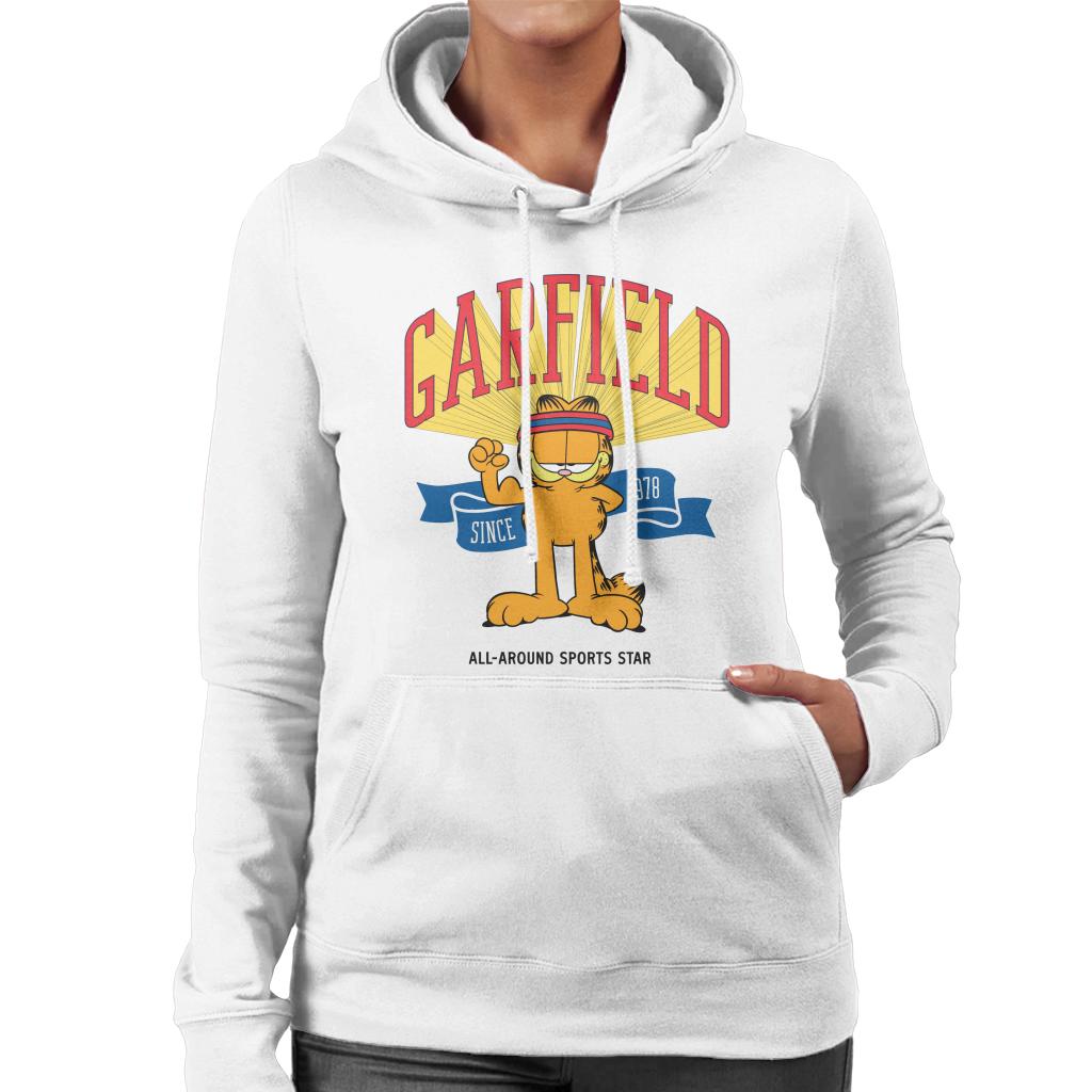 Garfield All Around Sports Star Women's Hooded Sweatshirt product image 4