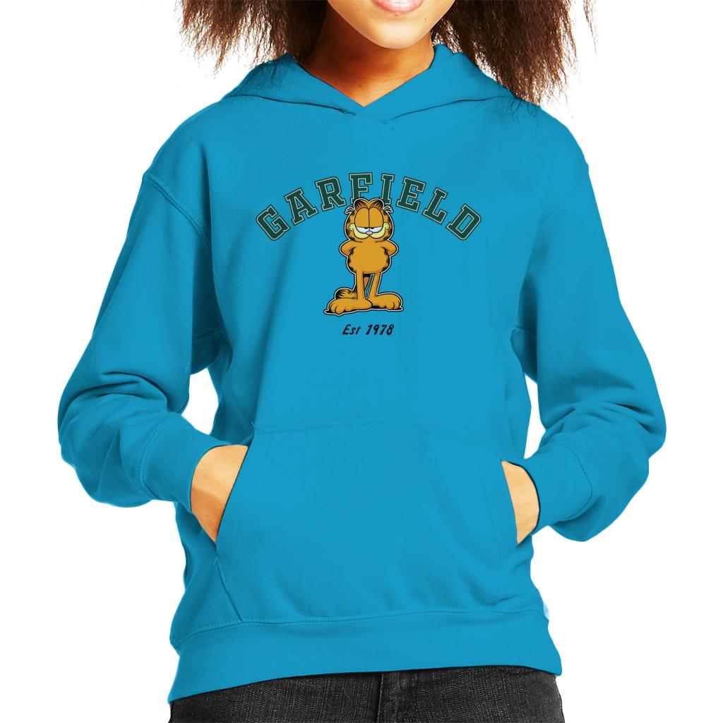 Garfield Varsity Sports Est 1978 Kid's Hooded Sweatshirt product image 4