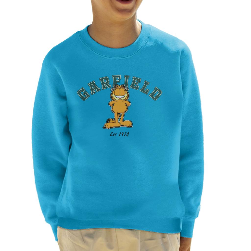 Garfield Varsity Sports Est 1978 Kid's Sweatshirt product image 4