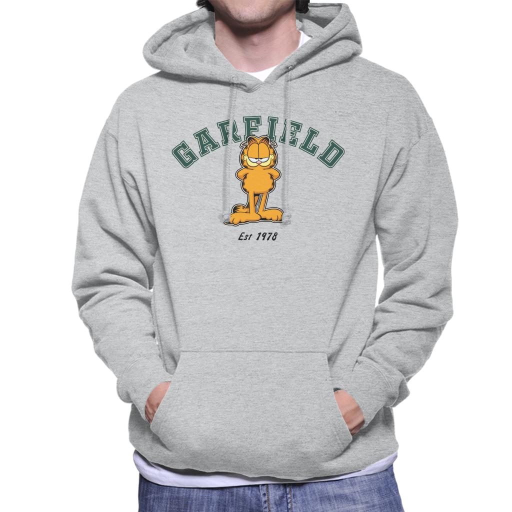 Garfield Varsity Sports Est 1978 Men's Hooded Sweatshirt product image 1