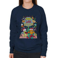 Garfield Christmas Peace Love Lasagna Women's Sweatshirt product image 1