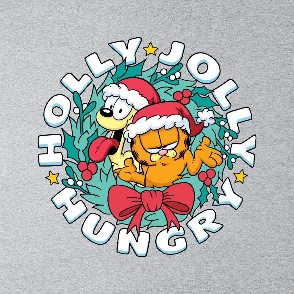 Garfield Christmas Holly Jolly Hungry Women's Sweatshirt product image 2
