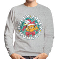 Garfield Christmas Holly Jolly Hungry Men's Sweatshirt product image 1