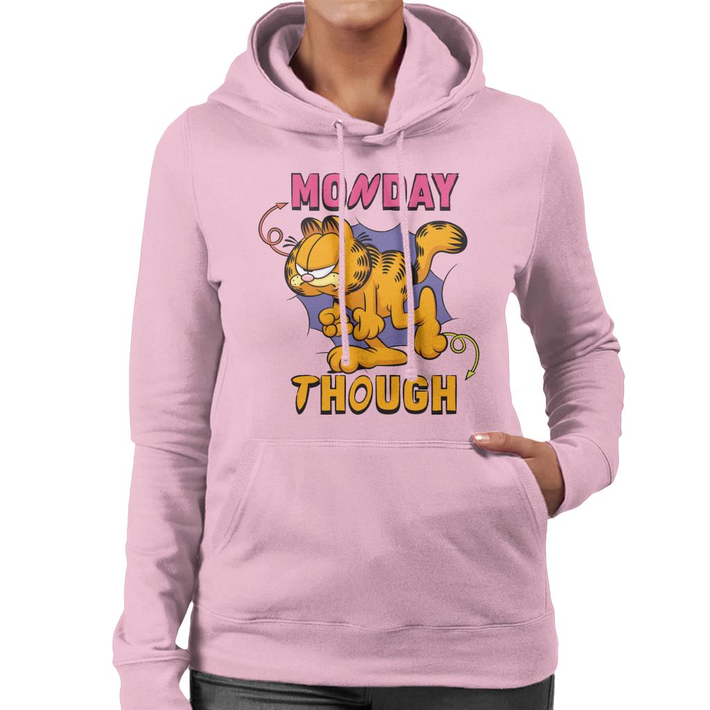 Garfield Monday Though Women's Hooded Sweatshirt product image 6