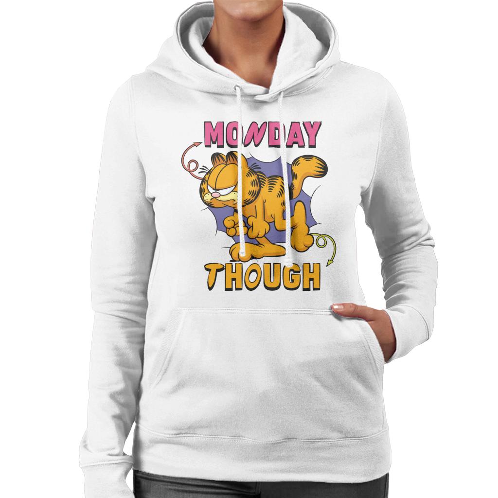 Garfield Monday Though Women's Hooded Sweatshirt product image 4