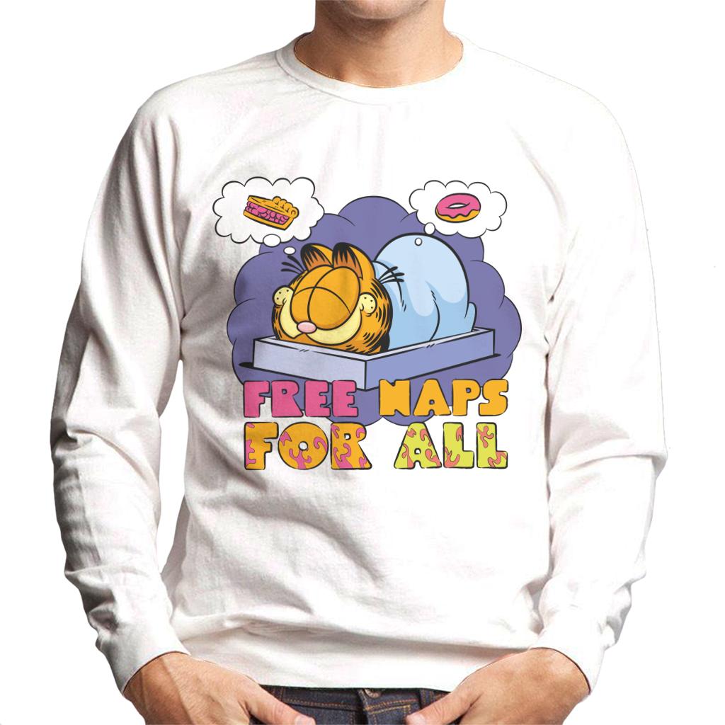 Garfield Free Naps For All Men's Sweatshirt product image 4