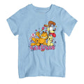 Garfield And Odie Retro 90s Snack Art Kid's T-Shirt product image 1