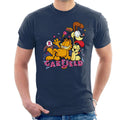 Garfield And Odie Retro 90s Snack Art Men's T-Shirt product image 1