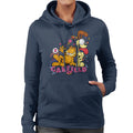 Garfield And Odie Retro 90s Snack Art Women's Hooded product image 1