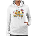 Garfield And Odie Napping Retro 90s Women's Hooded product image 1