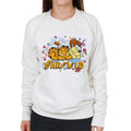 Garfield And Odie Napping Retro 90s Women's Sweatshirt product image 1