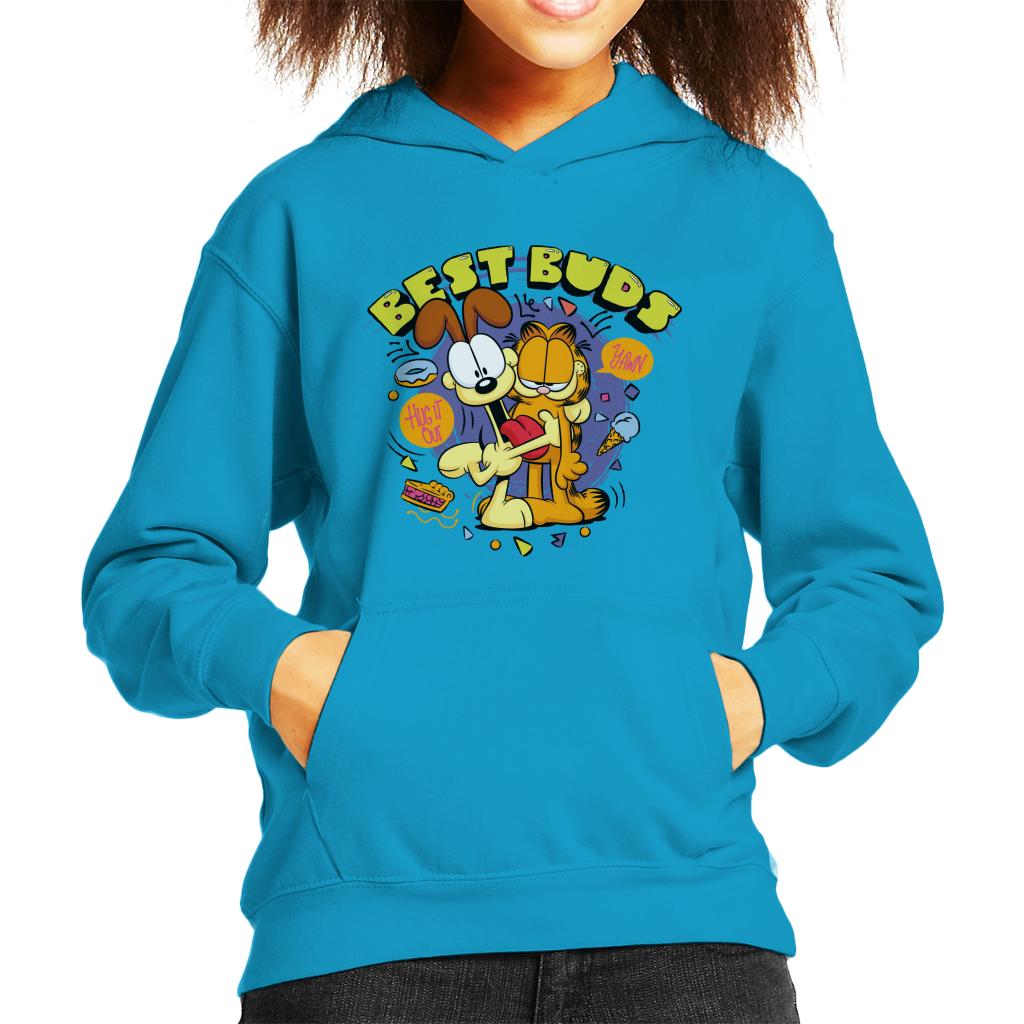 Garfield And Odie Best Buds Kid's Hooded Sweatshirt product image 6