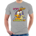 Garfield Never Trust A Smiling Cat Men's T-Shirt product image 1