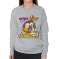 Garfield Never Trust A Smiling Cat Women's Sweatshirt product image 1