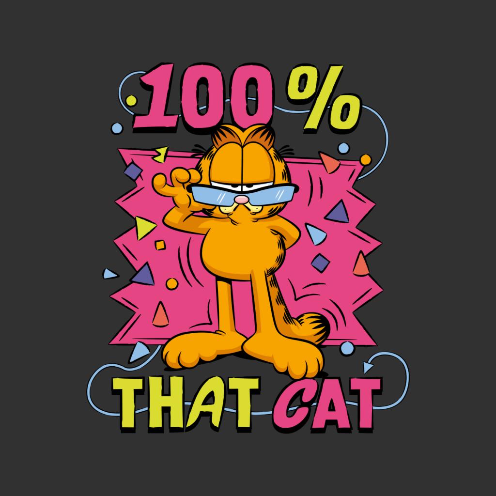 Garfield One Hundred Percent That Cat Men's Hooded product image 2