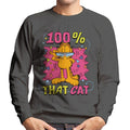 Garfield One Hundred Percent That Cat Men's Sweatshirt product image 1