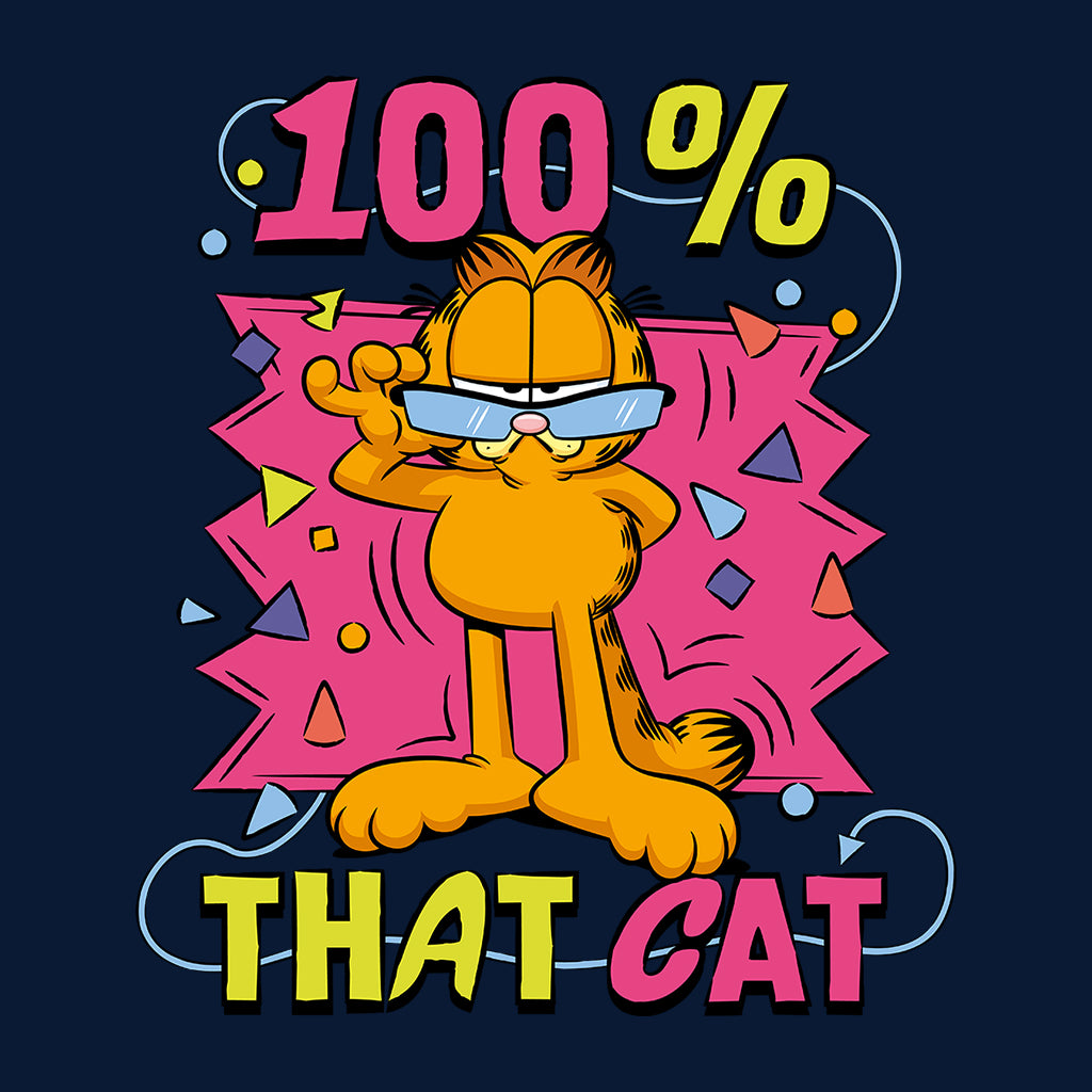 Garfield One Hundred Percent That Cat Men's T-Shirt product image 2