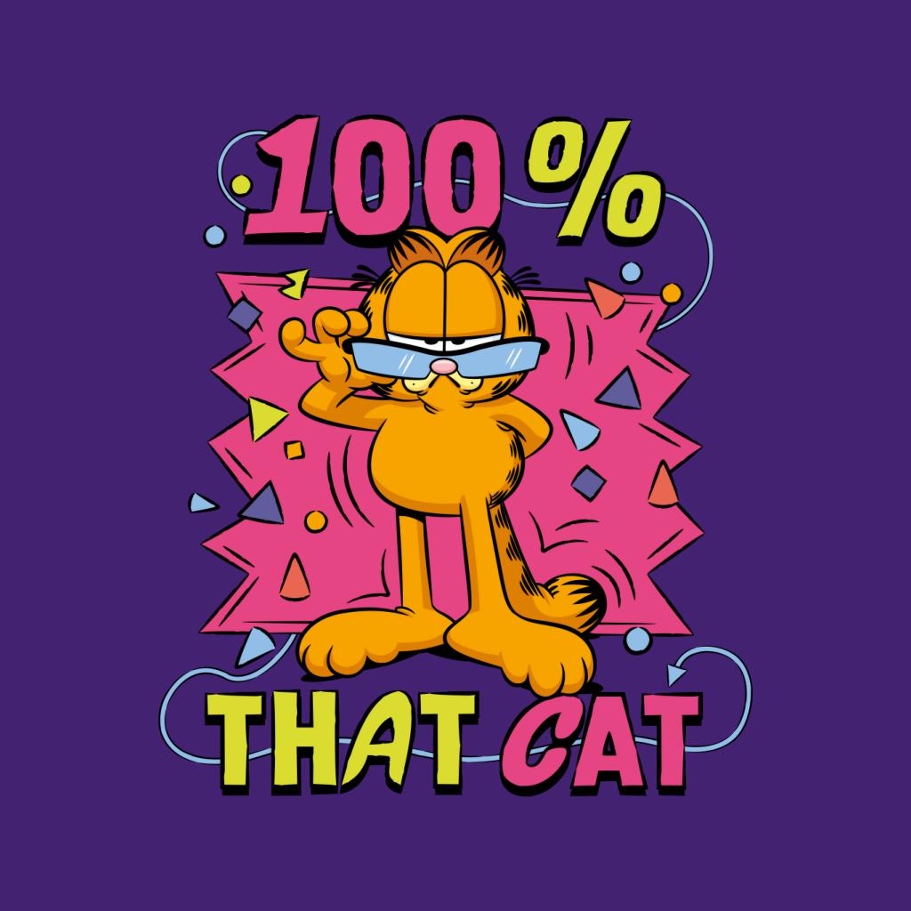 Garfield One Hundred Percent That Cat Women's Hooded product image 7