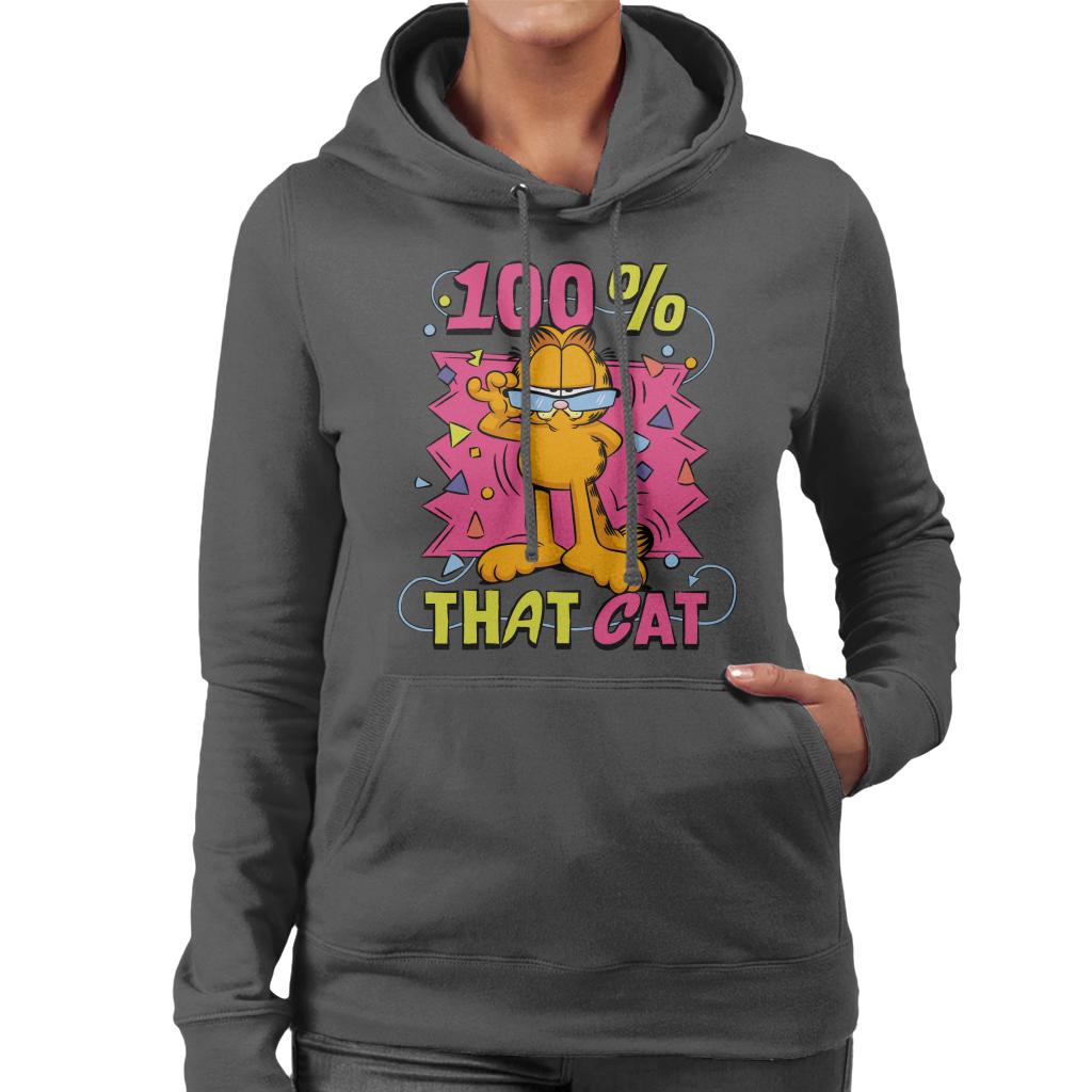 Garfield One Hundred Percent That Cat Women's Hooded product image 1