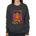 Garfield One Hundred Percent That Cat Women's Sweatshirt product image 1