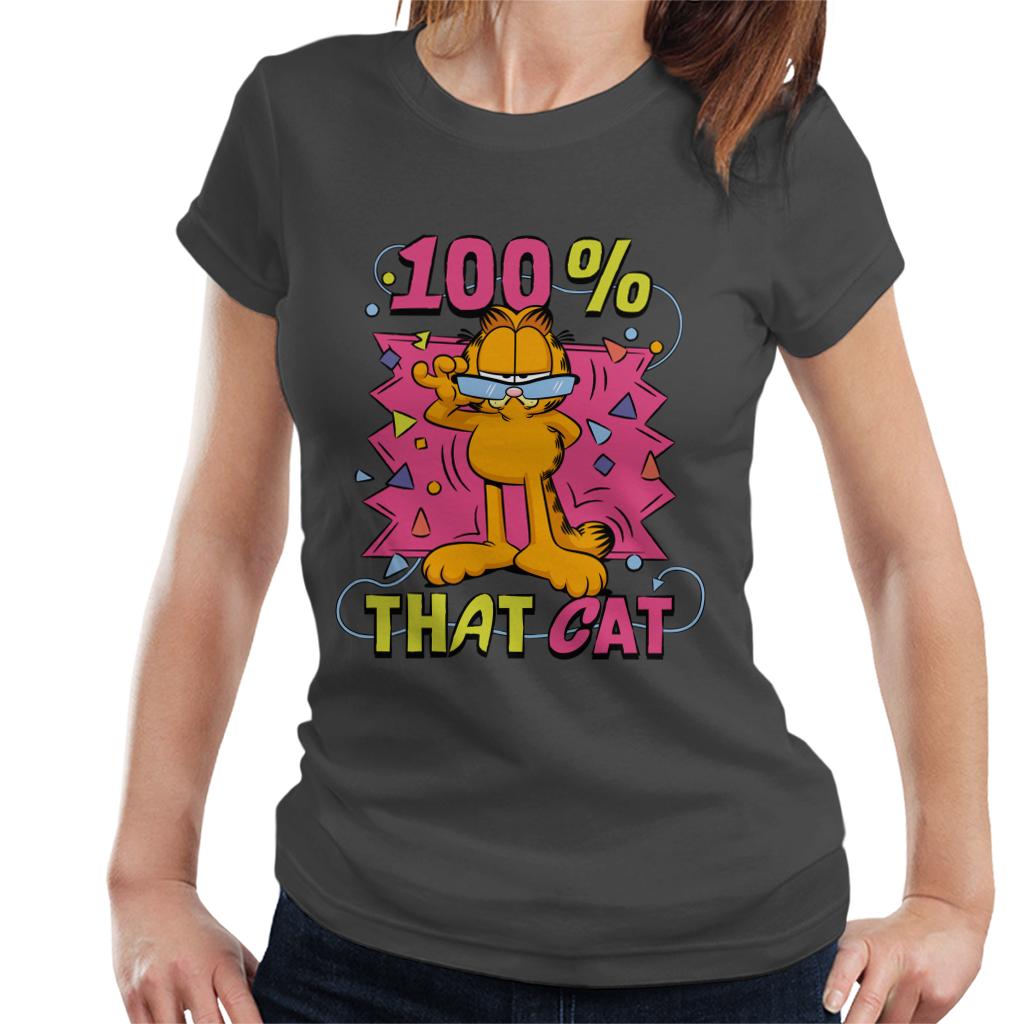Garfield One Hundred Percent That Cat Women's T-Shirt product image 1