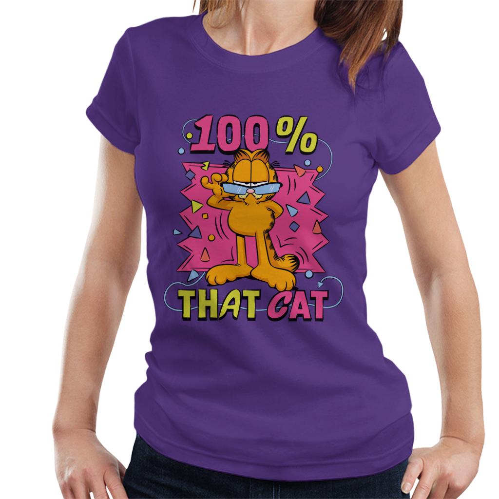 Garfield One Hundred Percent That Cat Women's T-Shirt product image 6