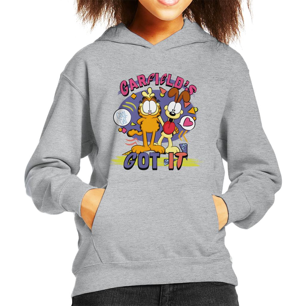 Garfield Has Got It Cool Cat Kid's Hooded Sweatshirt product image 1