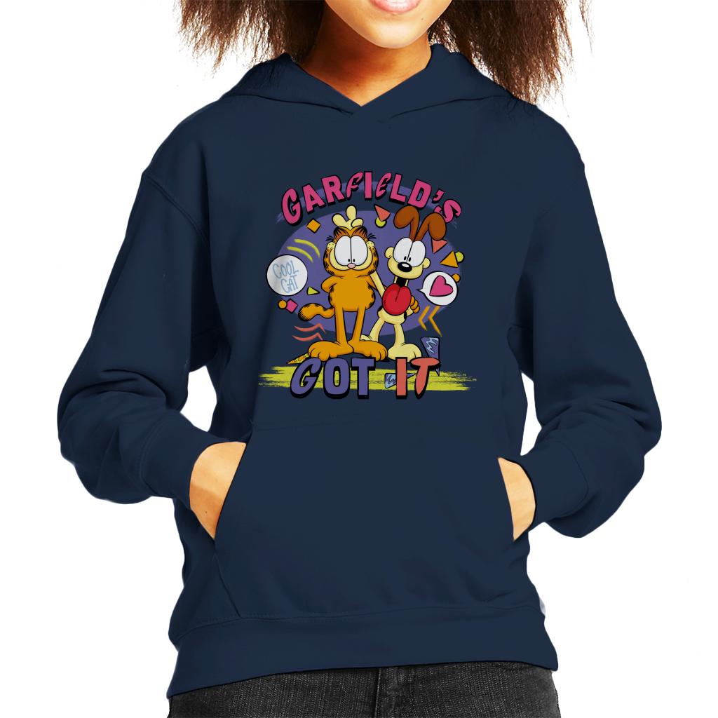 Garfield Has Got It Cool Cat Kid's Hooded Sweatshirt product image 4