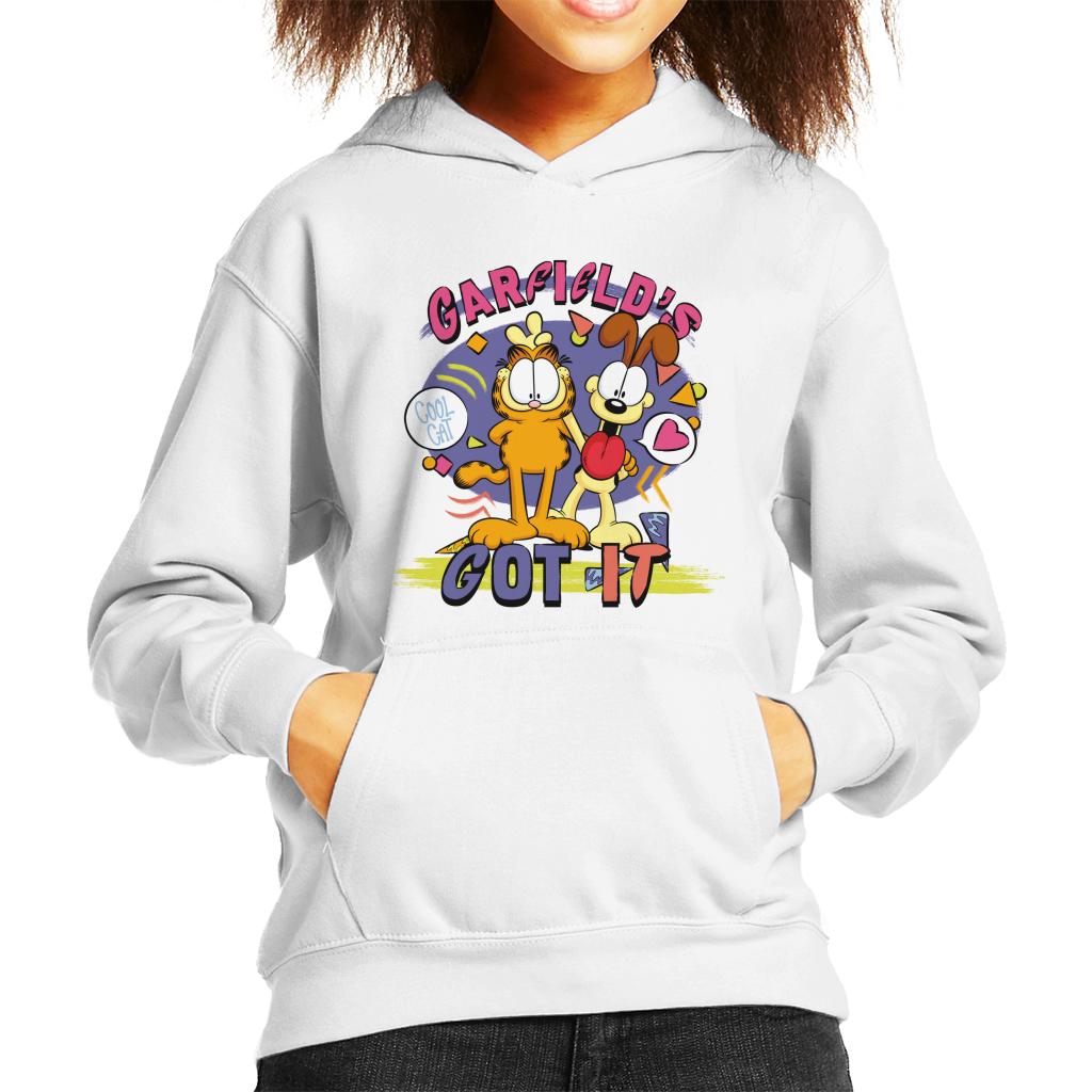 Garfield Has Got It Cool Cat Kid's Hooded Sweatshirt product image 6
