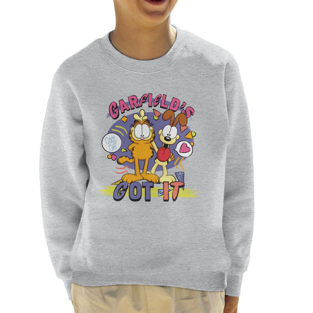 Garfield Has Got It Cool Cat Kid's Sweatshirt product image 1